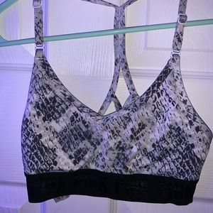 A sports bra from Pink